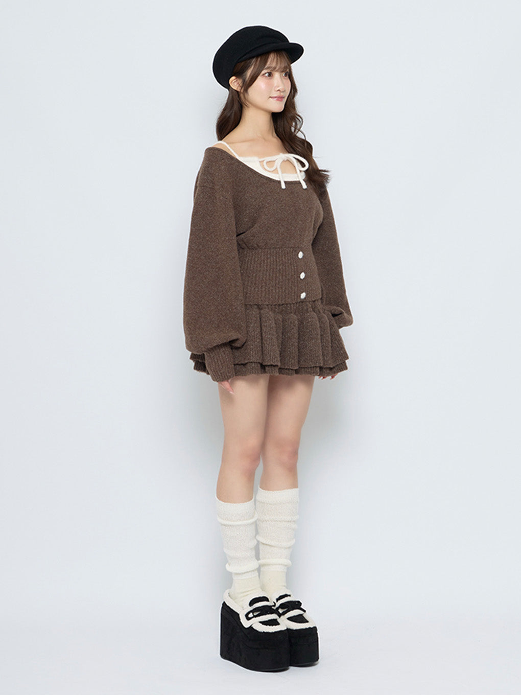 モデル:155cm(着用サイズ:FREE)
