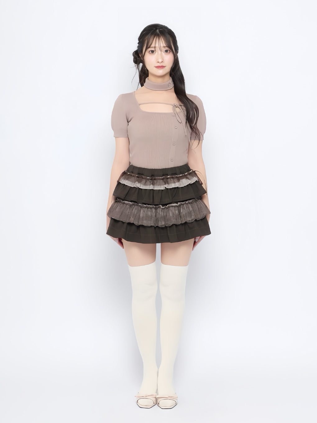 モデル:155cm(着用サイズ:S)