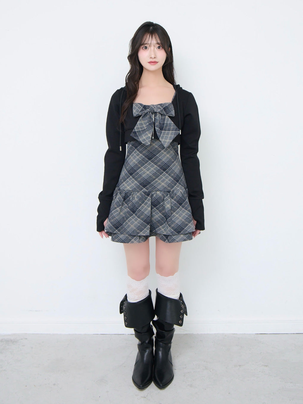 モデル:155cm(着用サイズ:S)