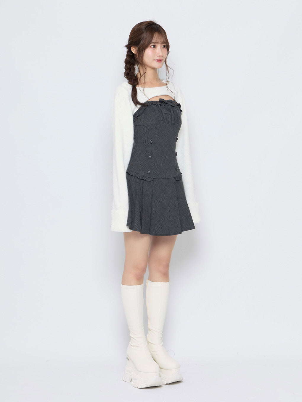 モデル:155cm(着用サイズ:S)