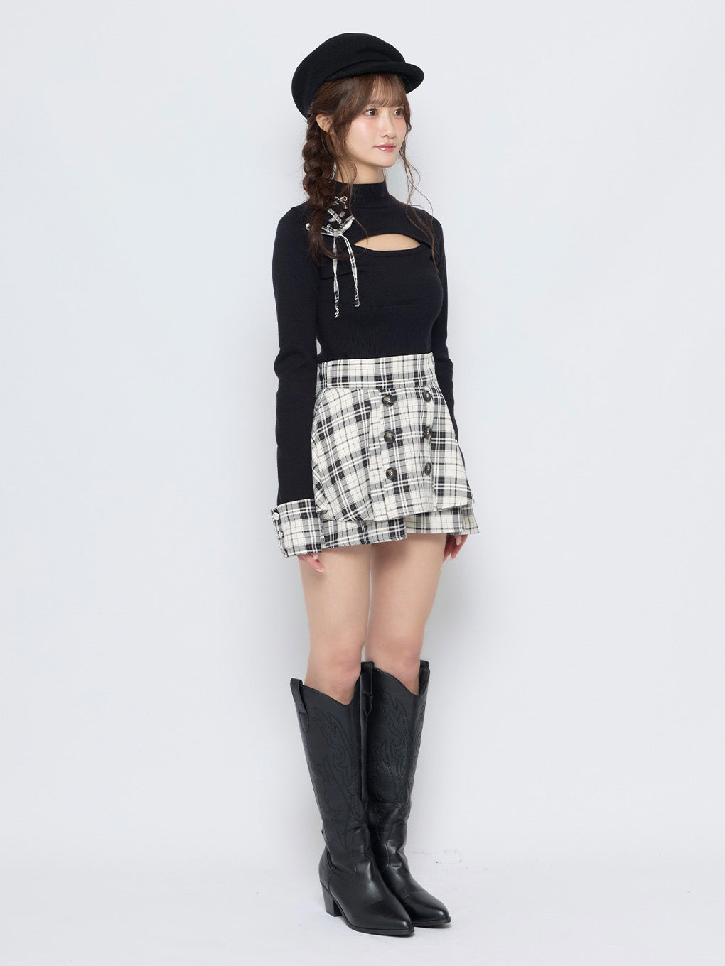モデル:155cm(着用サイズ:S)