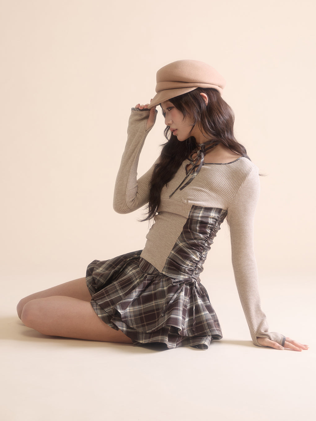 モデル:170cm(着用サイズ:S)