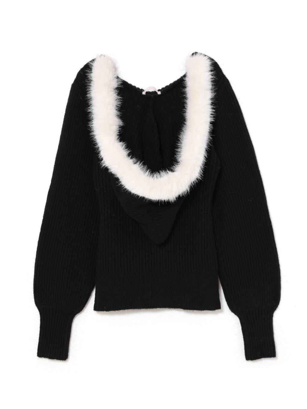 fur ribbon ensemble