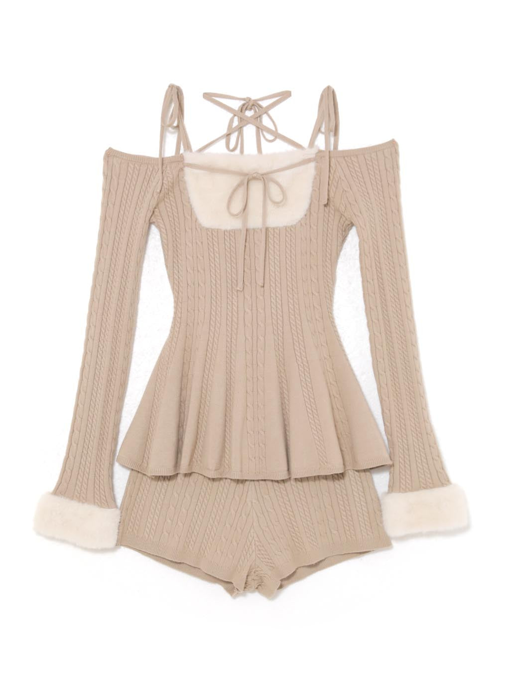 offshoulder knit setup