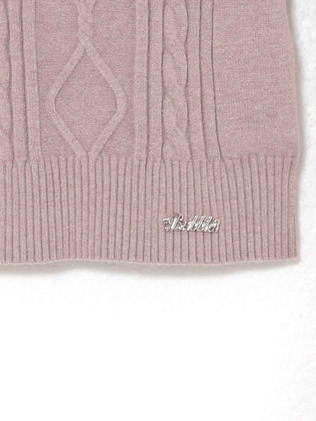 cable ribbon hoodie knit tops