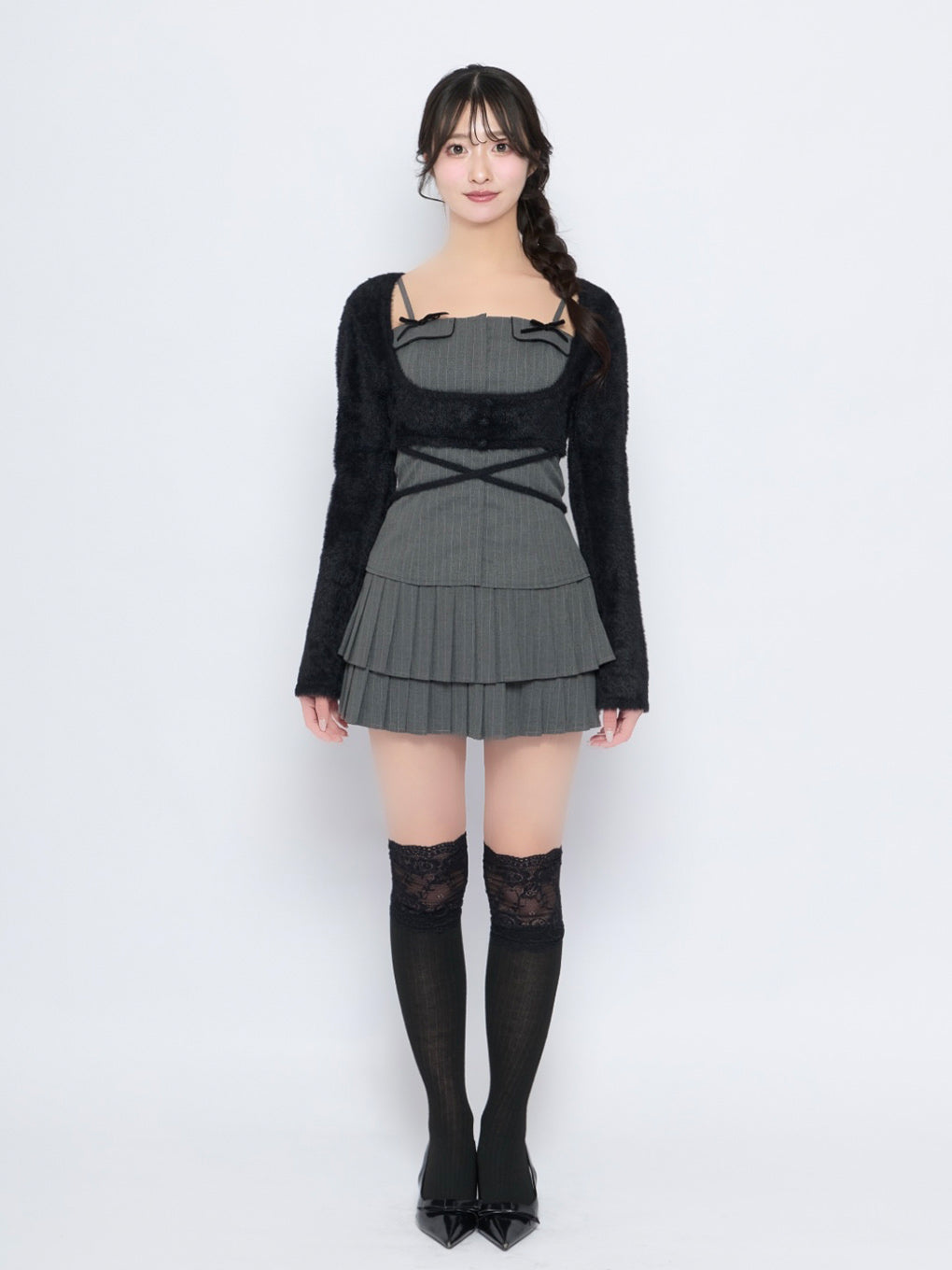 モデル:155cm(着用サイズ:S)