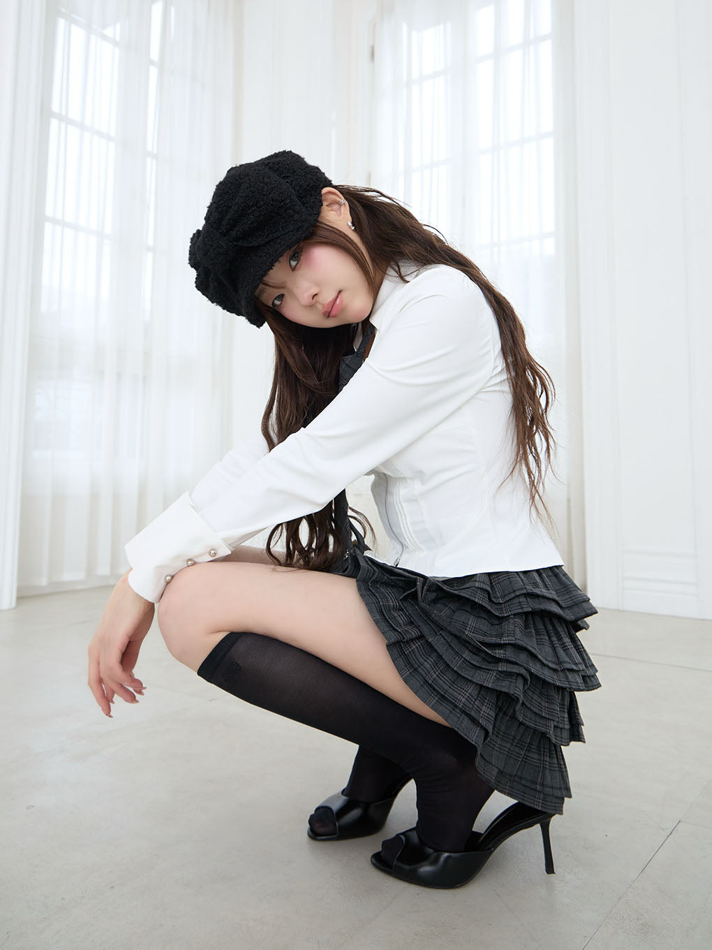 モデル:160cm(着用サイズ:S)