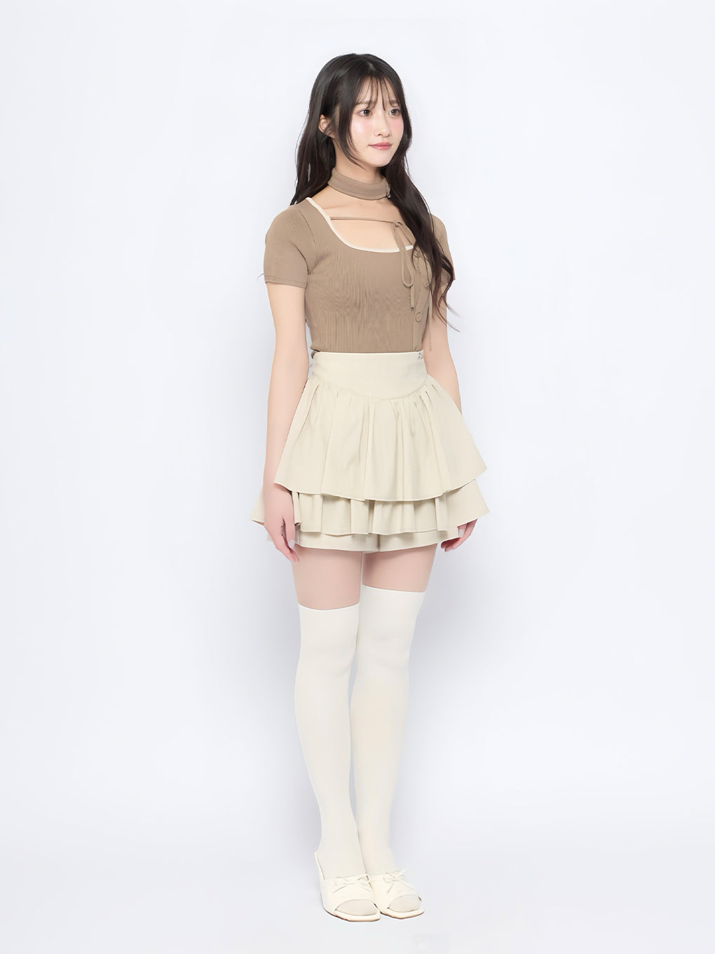 モデル:155cm(着用サイズ:S)