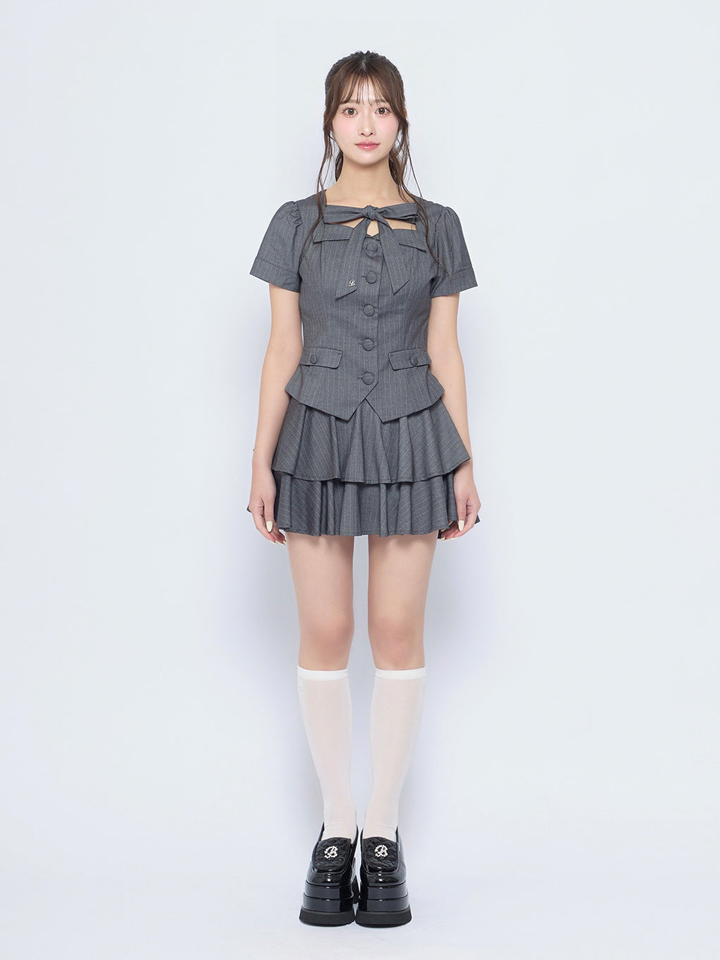 モデル:155cm(着用サイズ:S)