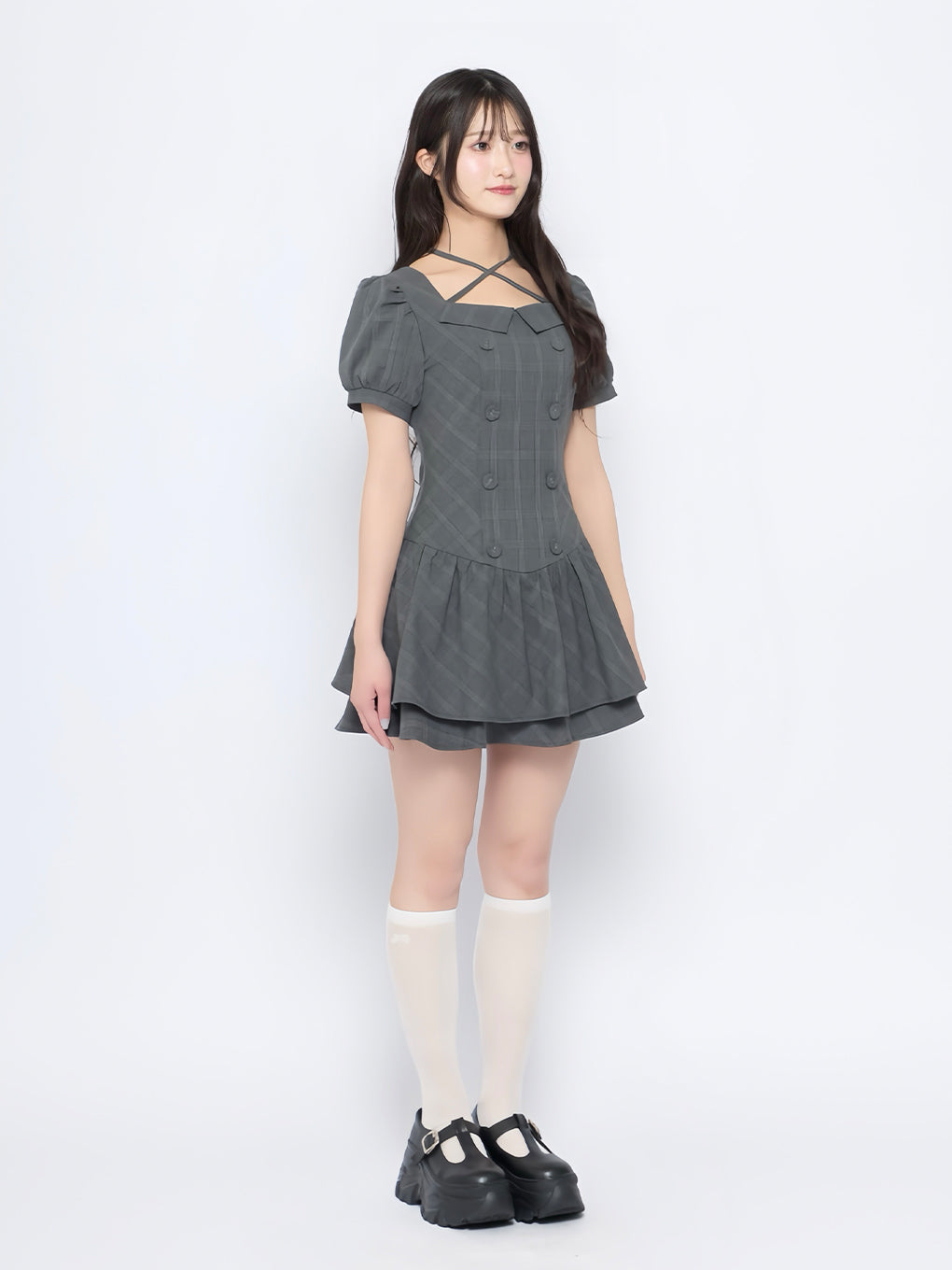 モデル：155cm（着用サイズ：S）