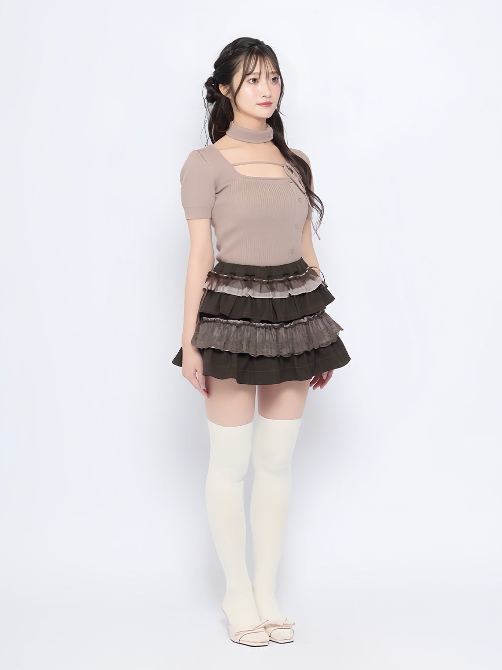 モデル：155cm（着用サイズ：S）
