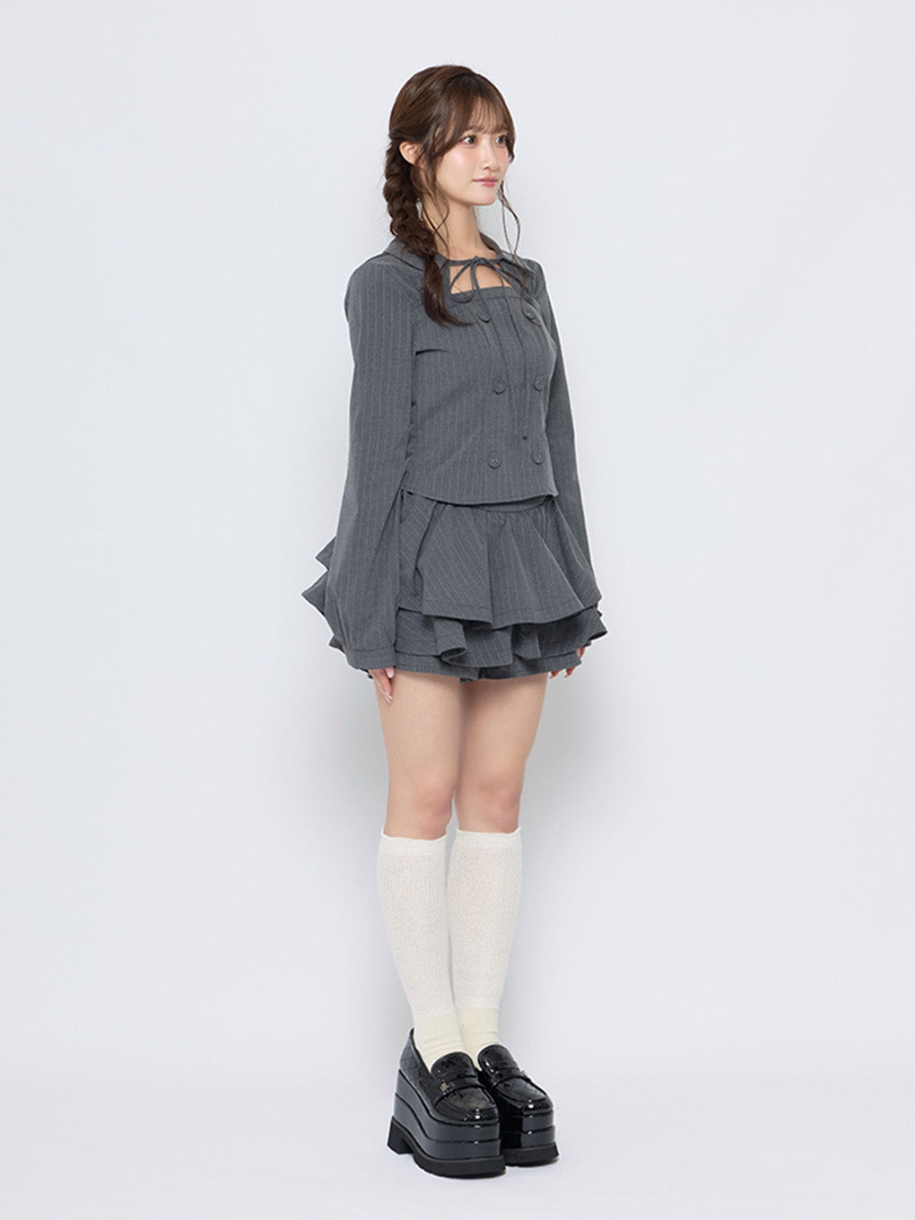 モデル：155cm（着用サイズ：S）