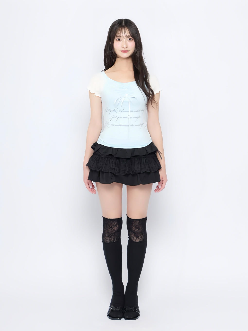 モデル：155cm（着用サイズ：S）
