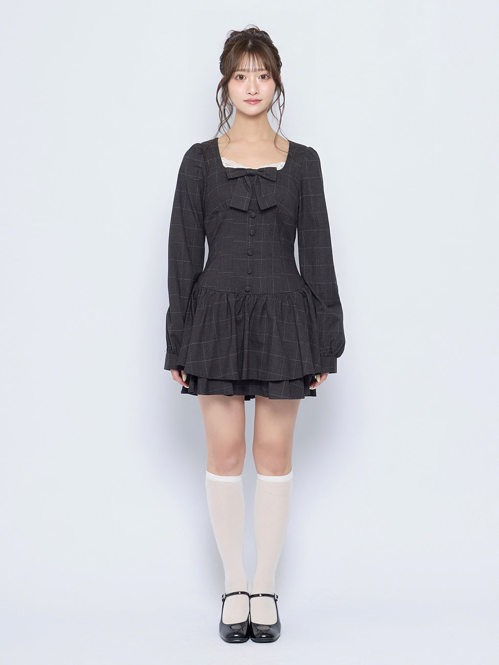 モデル：155cm（着用サイズ：S）