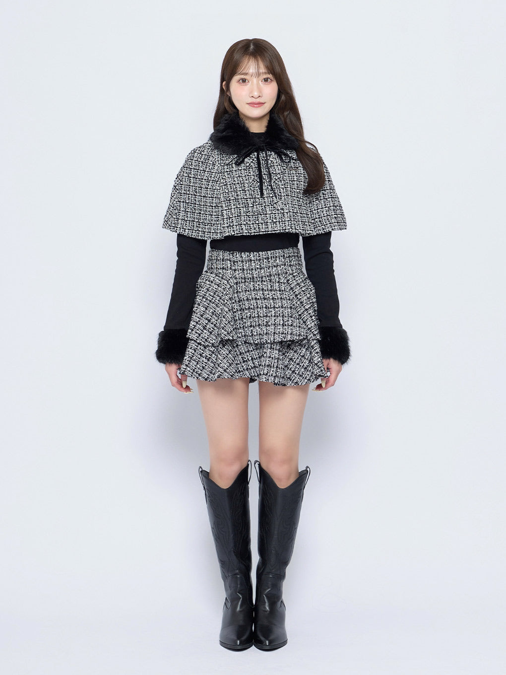 モデル：155cm（着用サイズ：S）