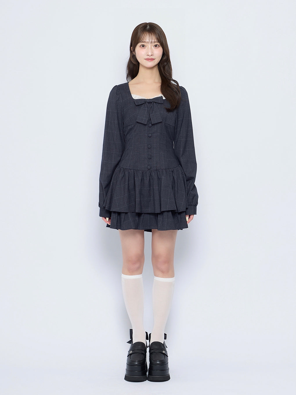モデル：155cm（着用サイズ：S）
