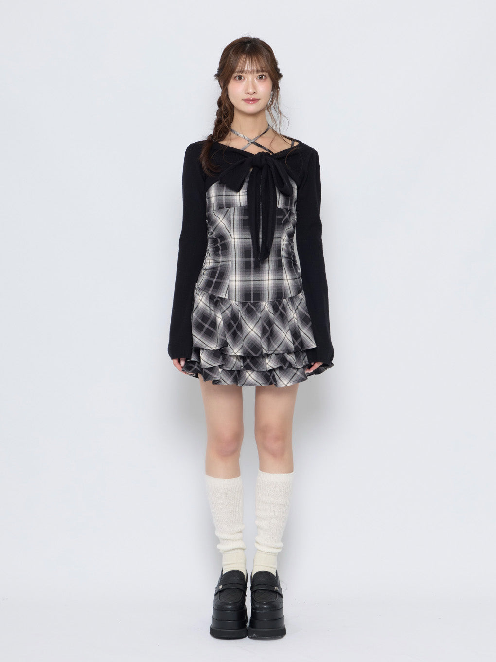 モデル：155cm（着用サイズ：S）