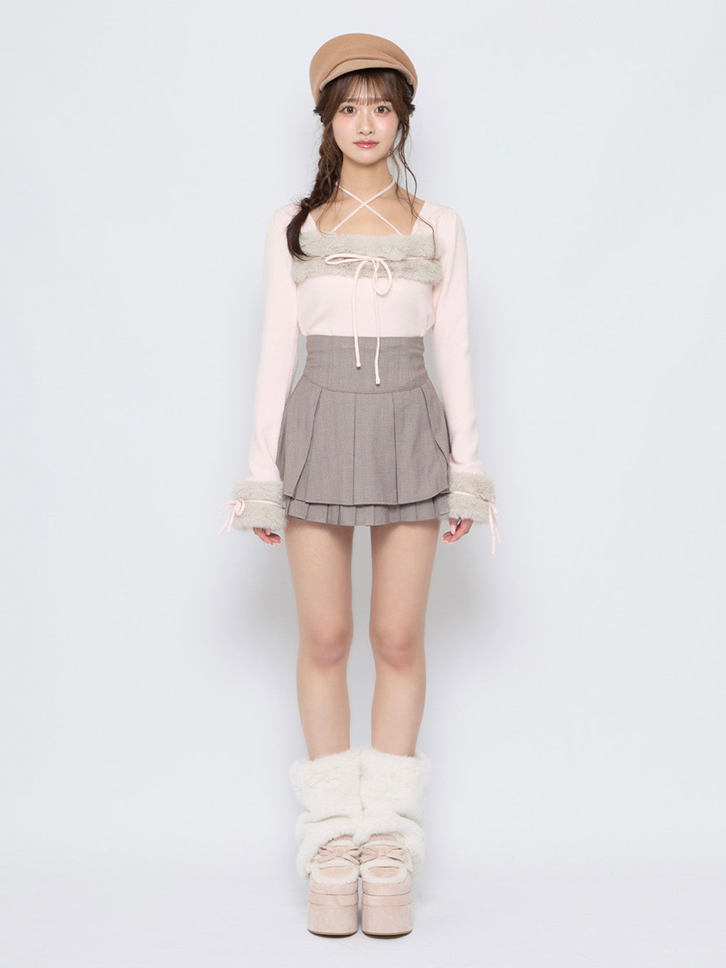 モデル：155cm（着用サイズ：S）
