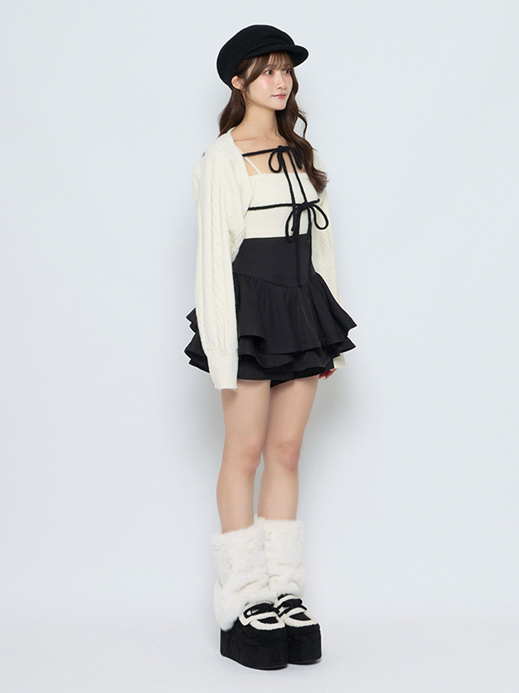 モデル：155cm（着用サイズ：S）