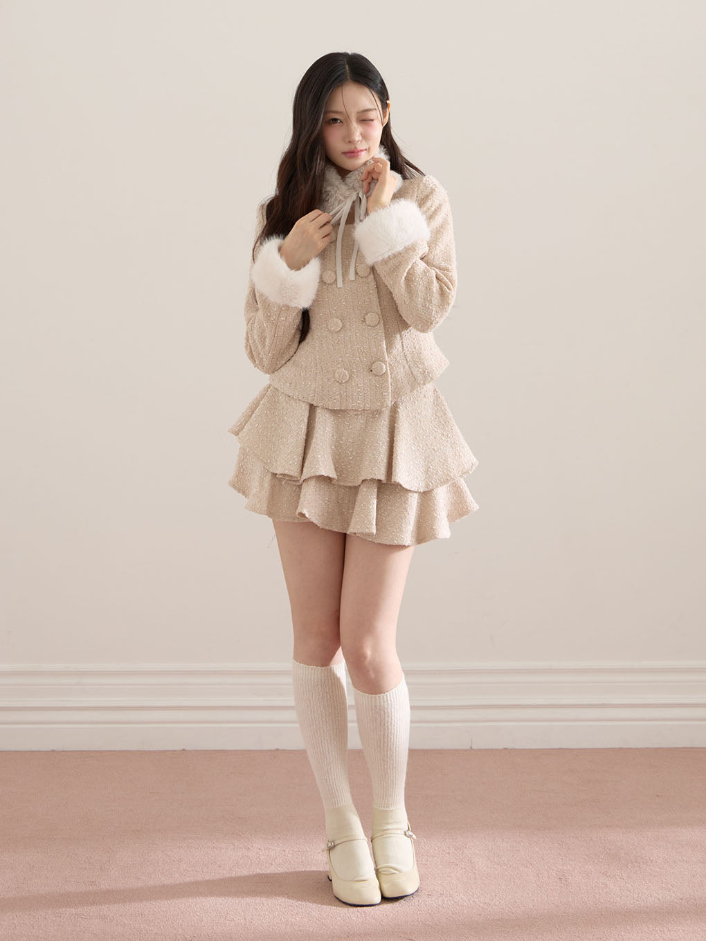 モデル：164cm（着用サイズ：S）
