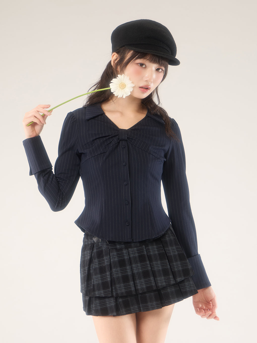 モデル：170cm（着用サイズ：FREE）