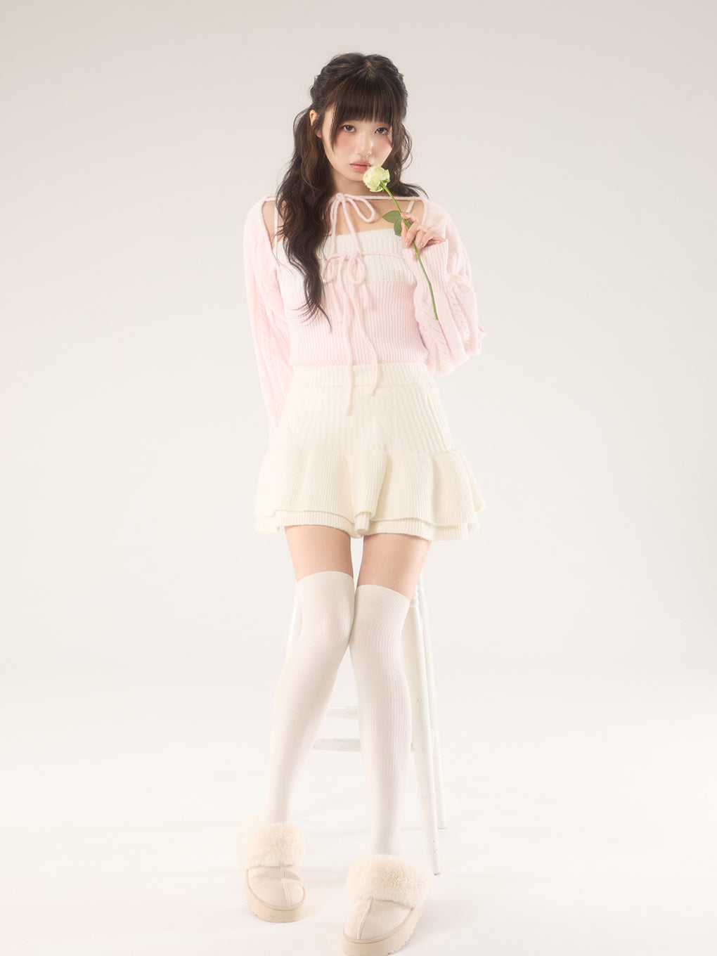 モデル：170cm（着用サイズ：FREE）