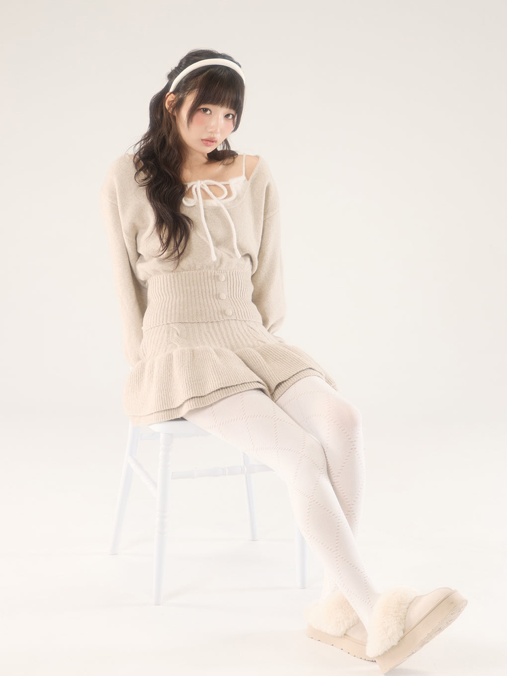 モデル：170cm（着用サイズ：FREE）