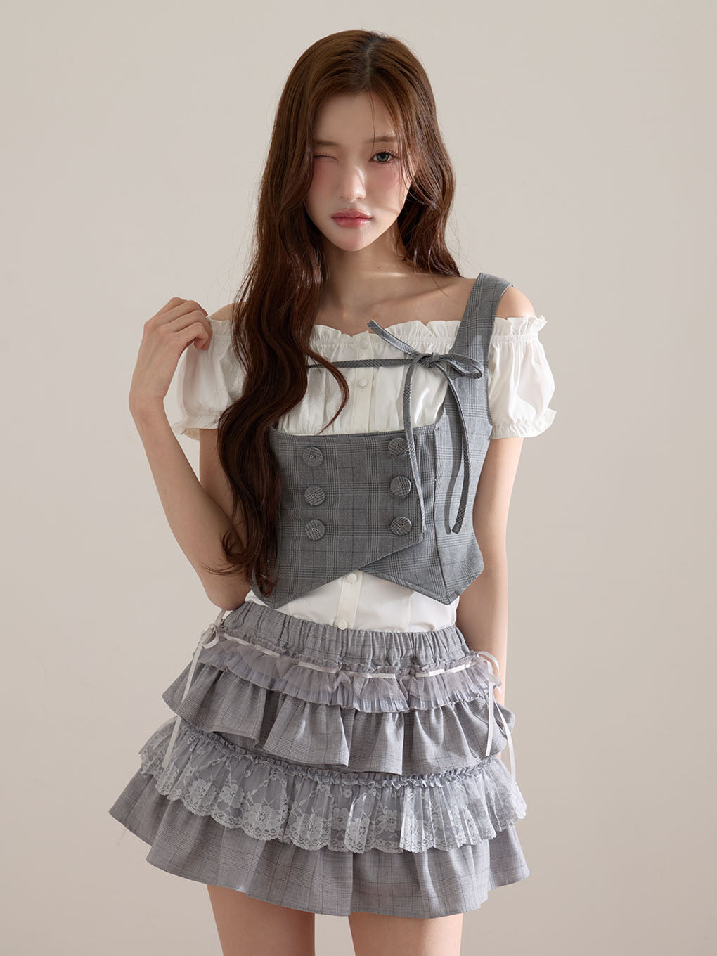 モデル：171cm（着用サイズ：S）