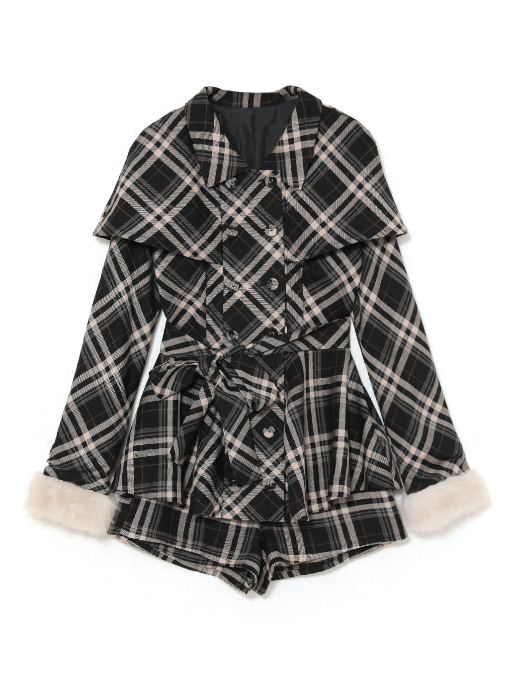 trench cape setup