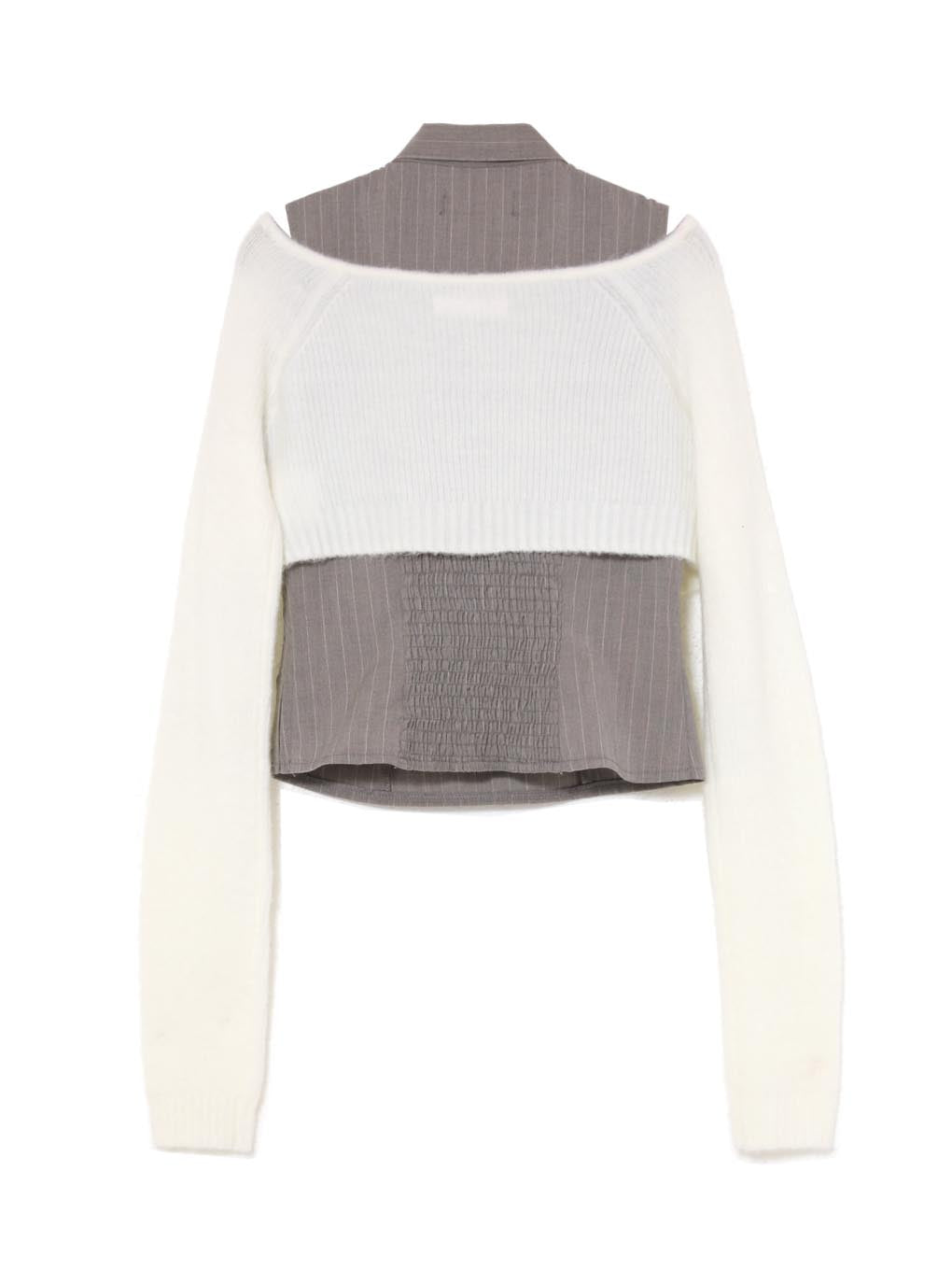 ribbon offshoulder ensemble