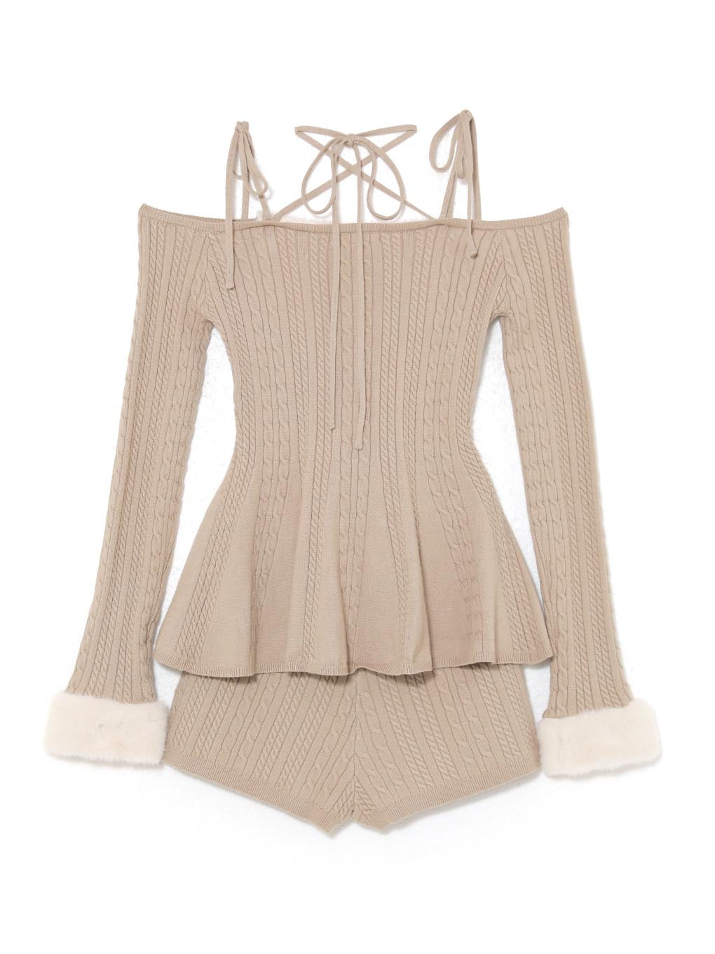 offshoulder knit setup