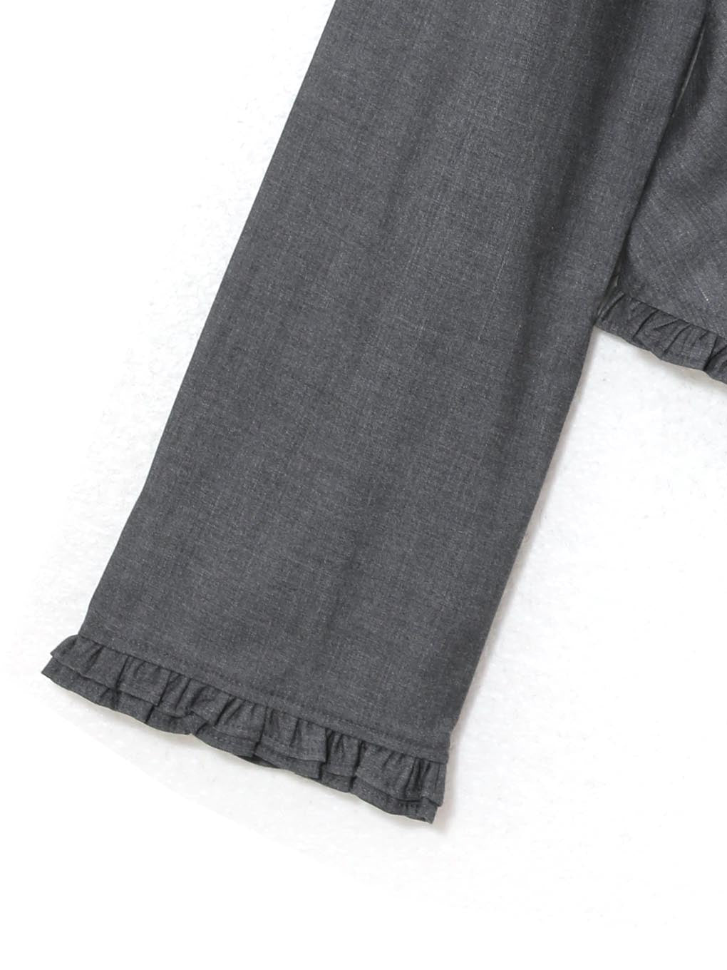 frill ribbon shirt