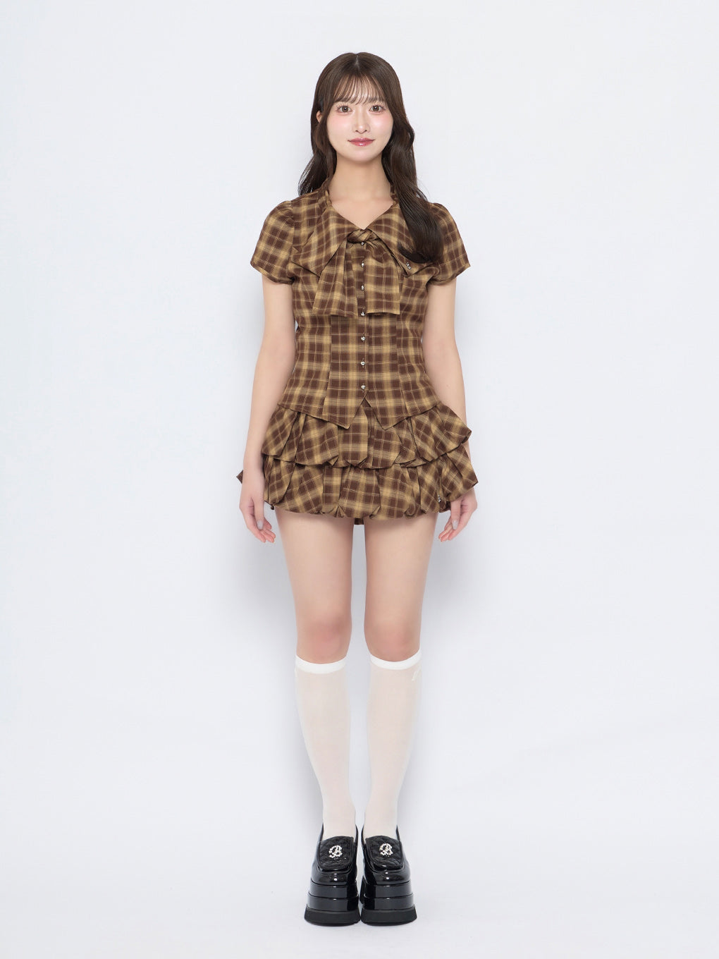 モデル：155cm（着用サイズ：S）