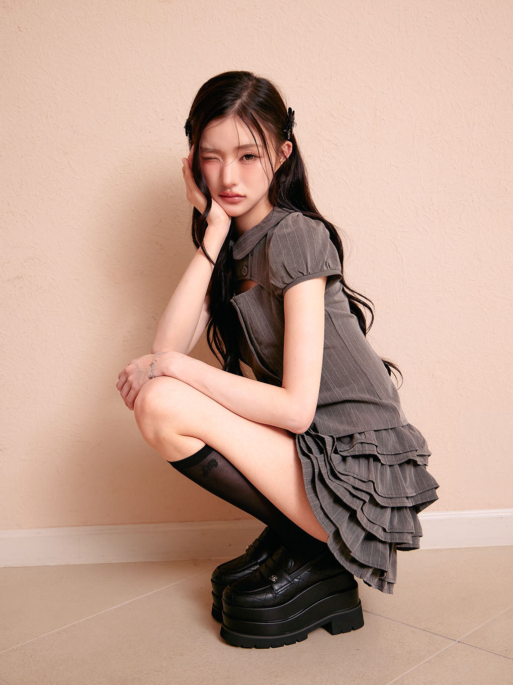 モデル：171cm（着用サイズ：S）