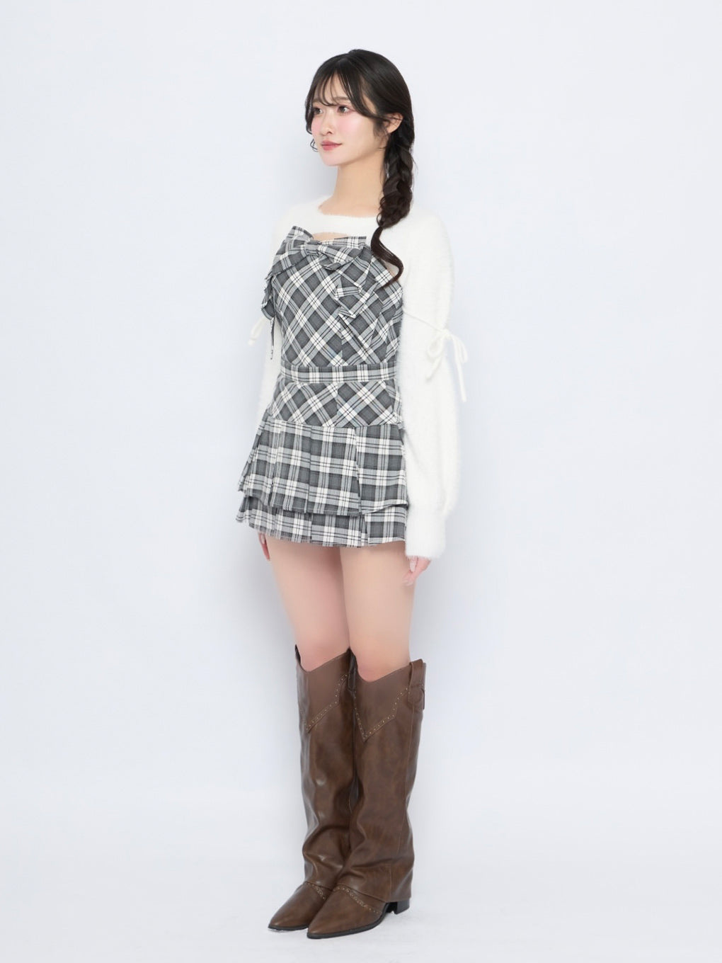 モデル：155cm（着用サイズ：S）