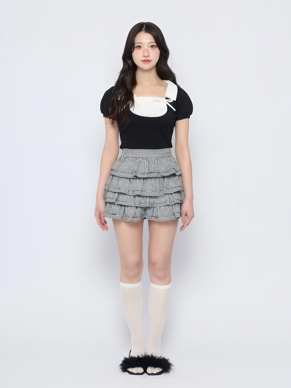 モデル：155cm（着用サイズ：S）