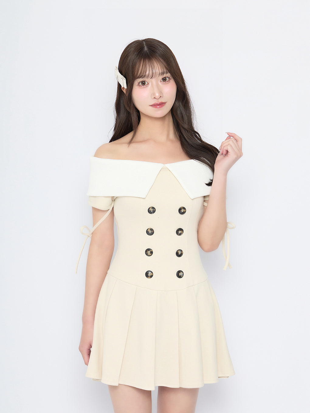 モデル：155cm（着用サイズ：S）