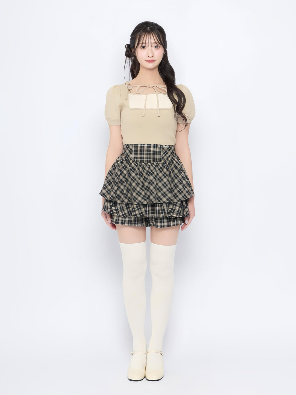 モデル：155cm（着用サイズ：S）