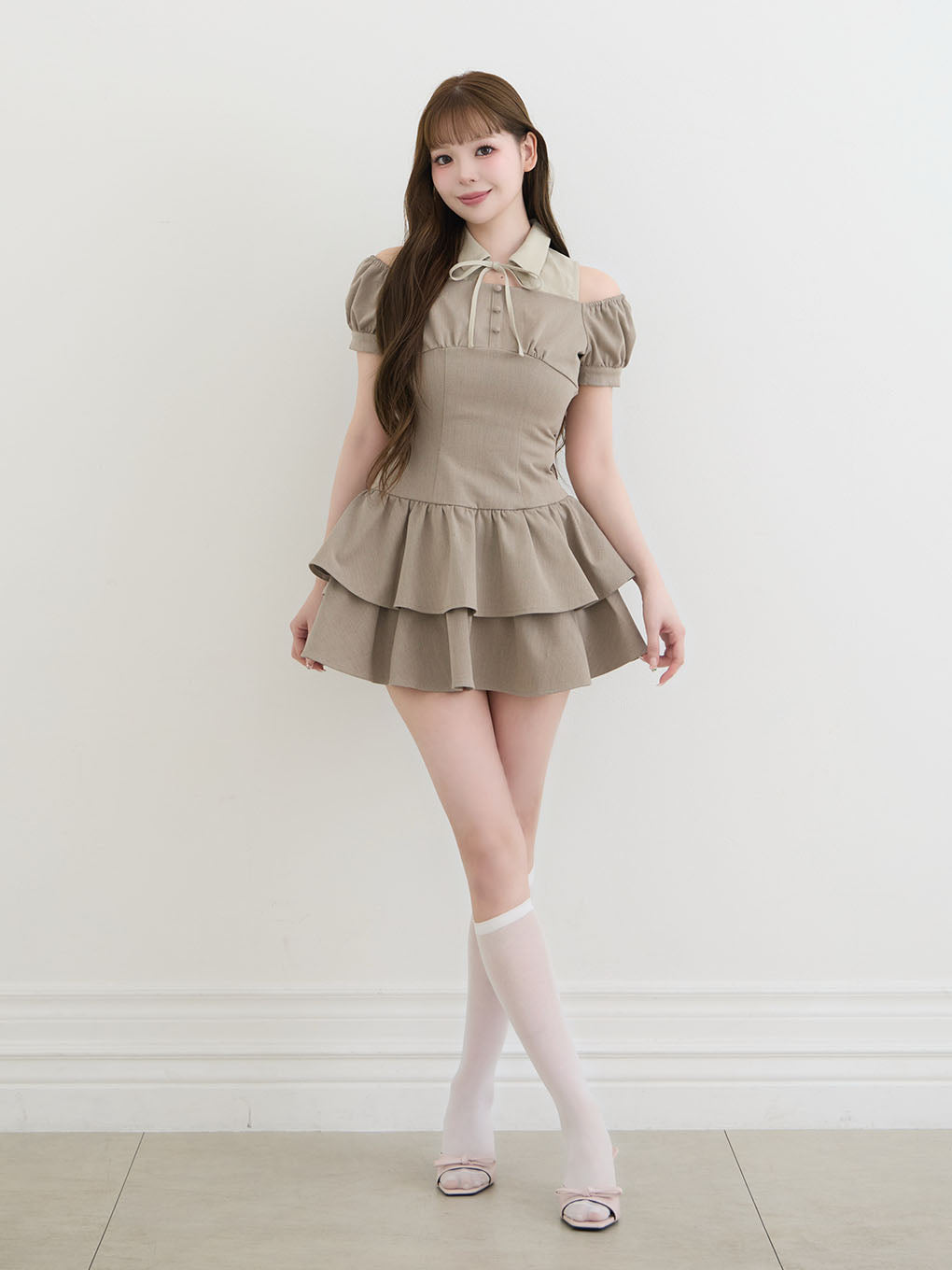 モデル：160cm（着用サイズ：S）