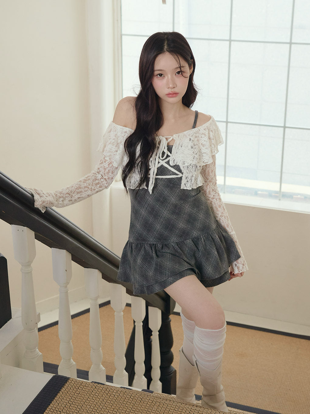 モデル：164cm（着用サイズ：S）