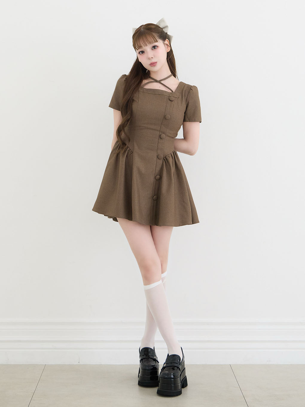 モデル：160cm（着用サイズ：S）