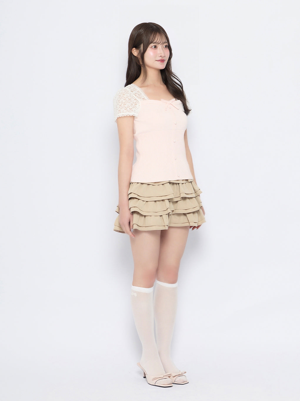 モデル：155cm（着用サイズ：S）