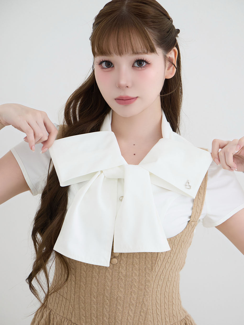 モデル：160cm（着用サイズ：FREE）