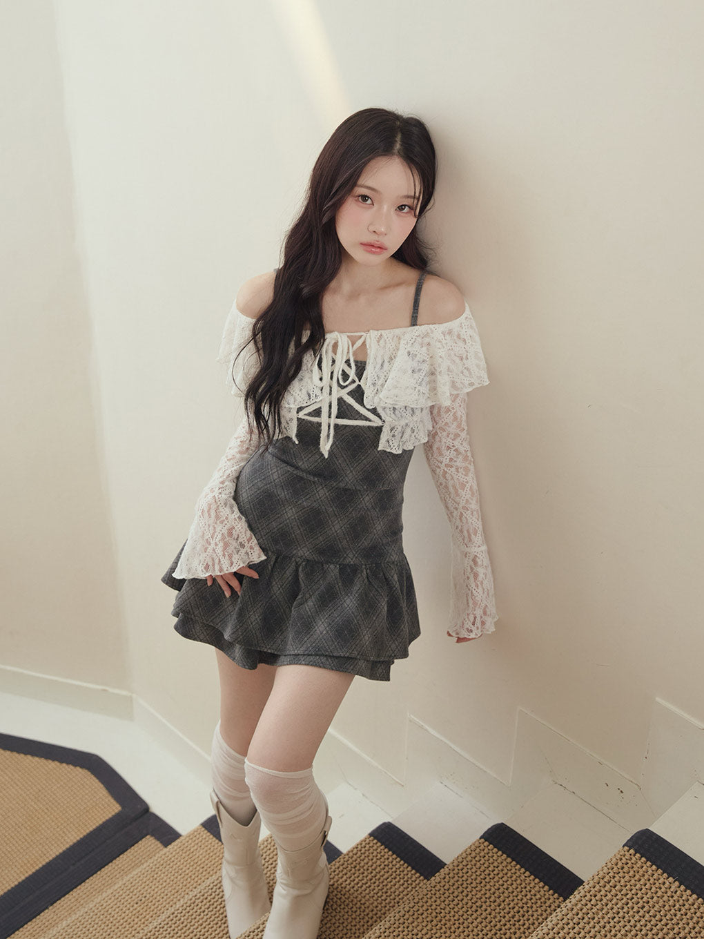 モデル：164cm（着用サイズ：S）