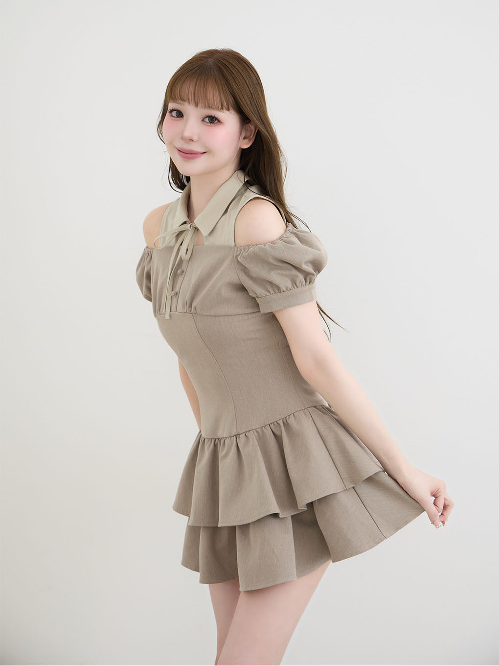 モデル：160cm（着用サイズ：S）
