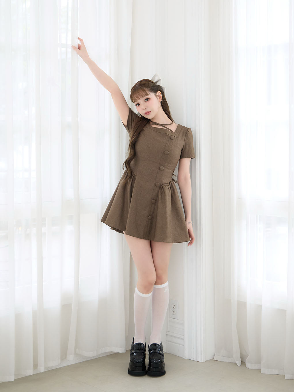モデル：160cm（着用サイズ：S）