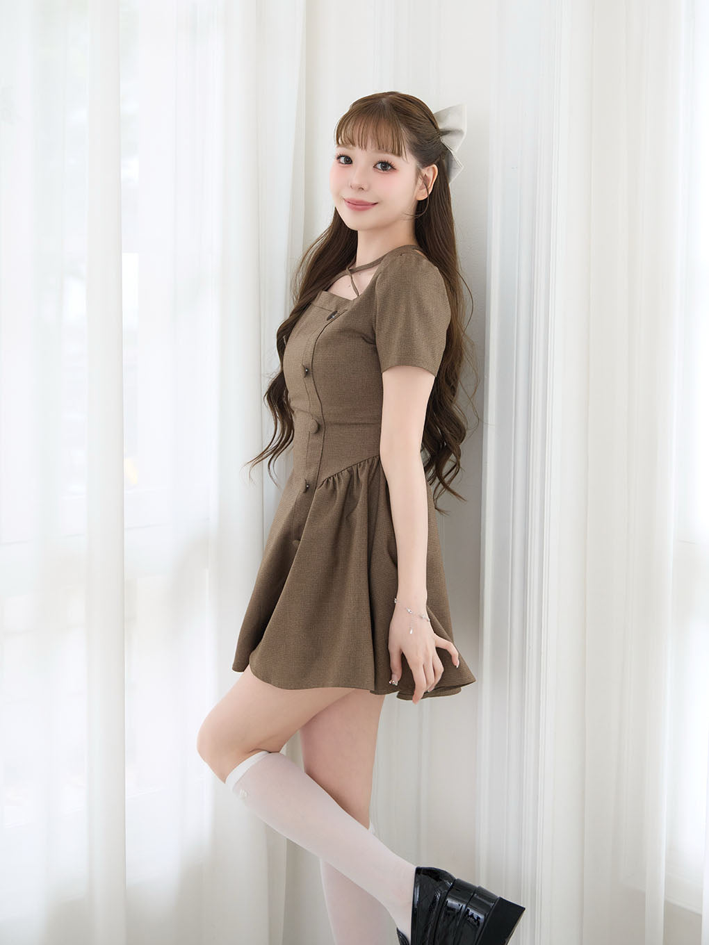 モデル：160cm（着用サイズ：S）