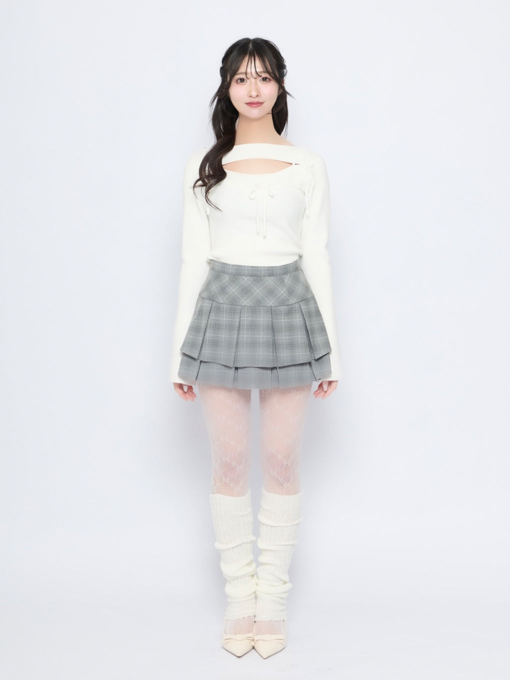 モデル：155cm（着用サイズ：S）