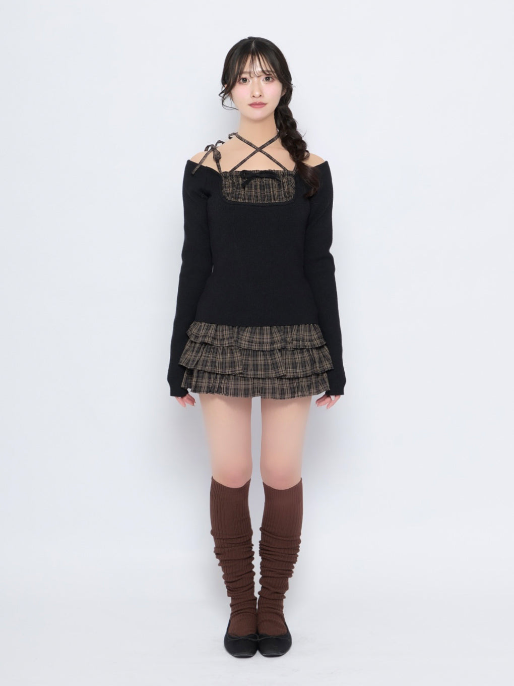モデル：155cm（着用サイズ：S）