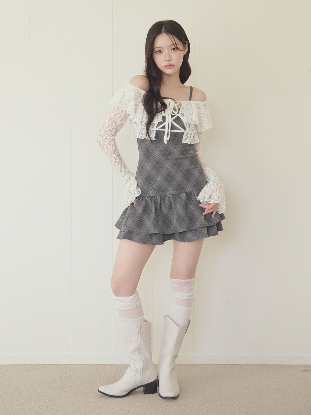 モデル：164cm（着用サイズ：S）